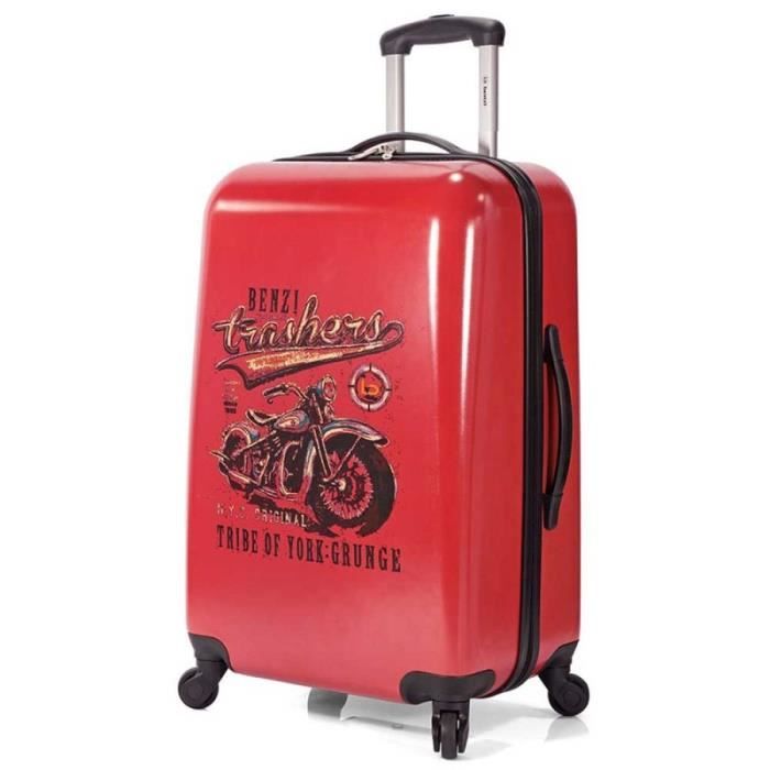 valise grande taille 75cm benzi "motor bike" - bz-5338-70cm-motorbike