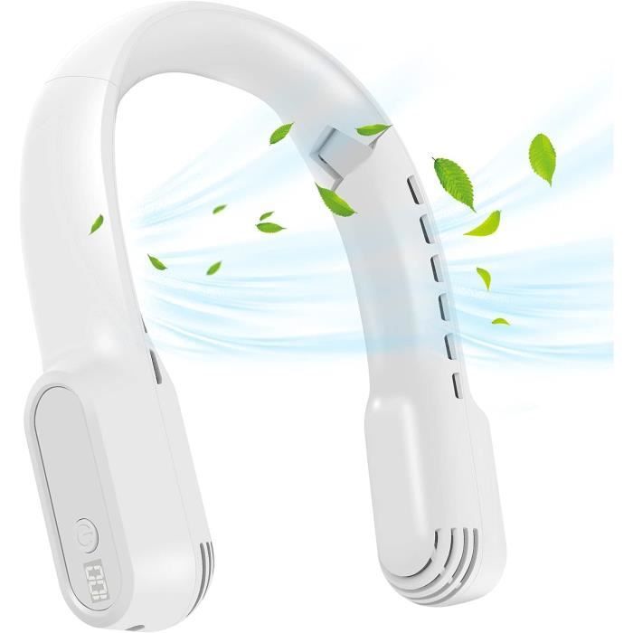 Ventilateur De Cou Portable,Charge De Type C Portable Neck Fan