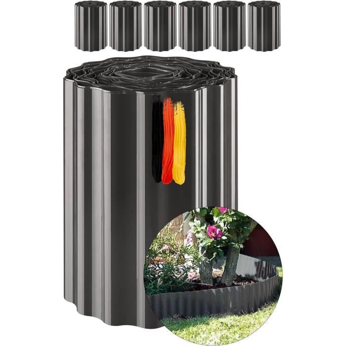 Yonroik Bordure De Jardin En Plastique Sans Creux, Bordure De Pelouse