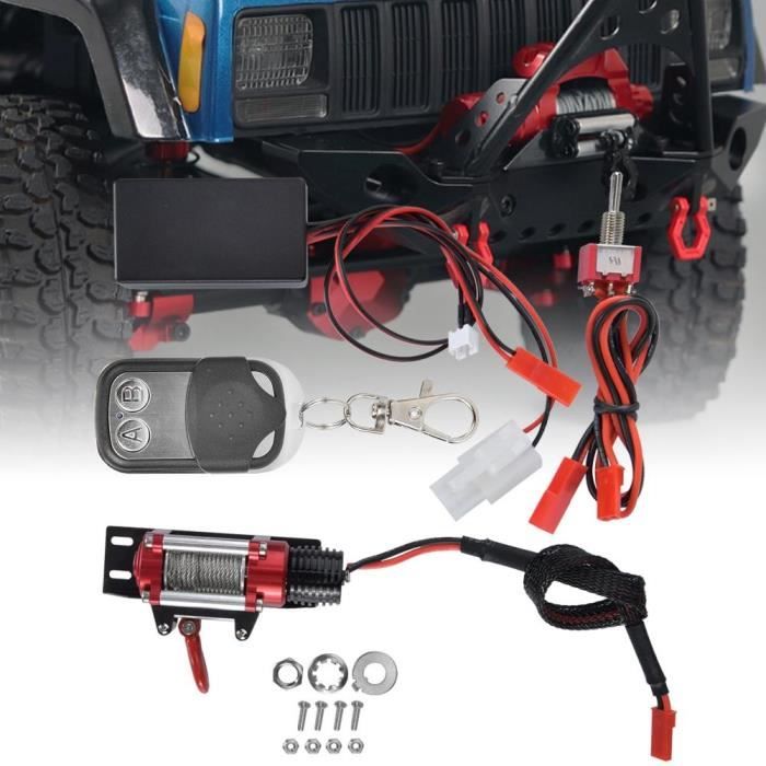 Treuil simulé de simulation automatique en métal pour voiture sur chenilles 1/10 1/8 RC Axial SCX10 III 90046 D90 TRX4 TRX-6 D110 90046 Redcat 26 Treuil simulé de simulation automatique en métal pour voiture sur chenilles 1/10 1/8 RC Axial SCX10 III 90046 D90 TRX4 TRX-6 D110 90046 Redcat 26