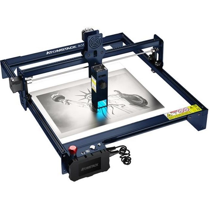 Machine laser de découpe gravure pour textile, cuir, papier