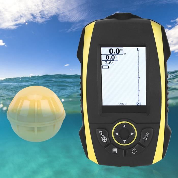 Détecteur De Poisson Lucky – Écran LCD 7,1 Cm, Double Fréquence 83/200 KHz, 100 M, Flottant, Portable