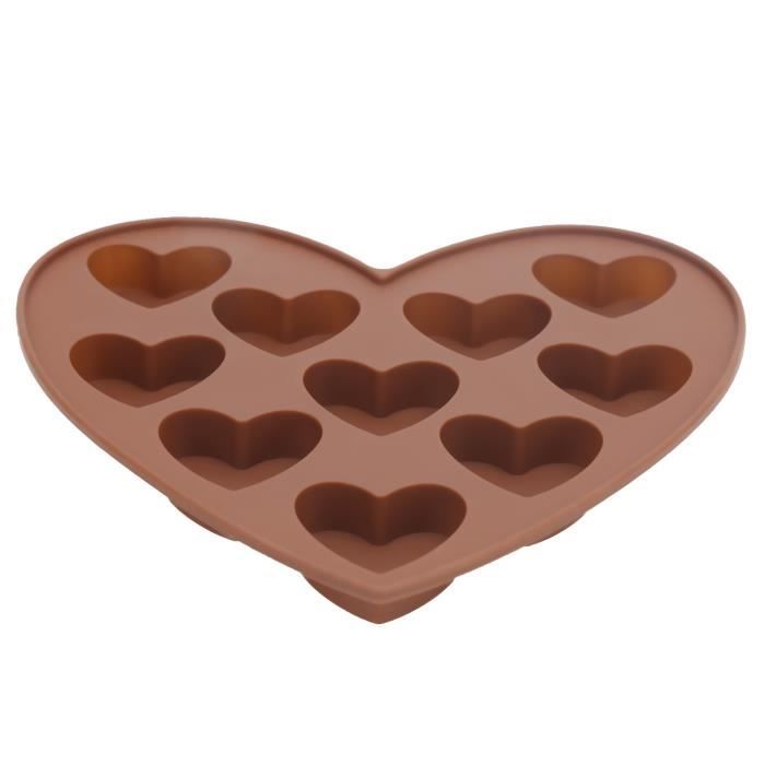 Moule à Chocolat Silicone 18 Cavités Bordelaises - Antiadhésif, Pour Gelée, Pudding, Glaçons, Four Et Congélo