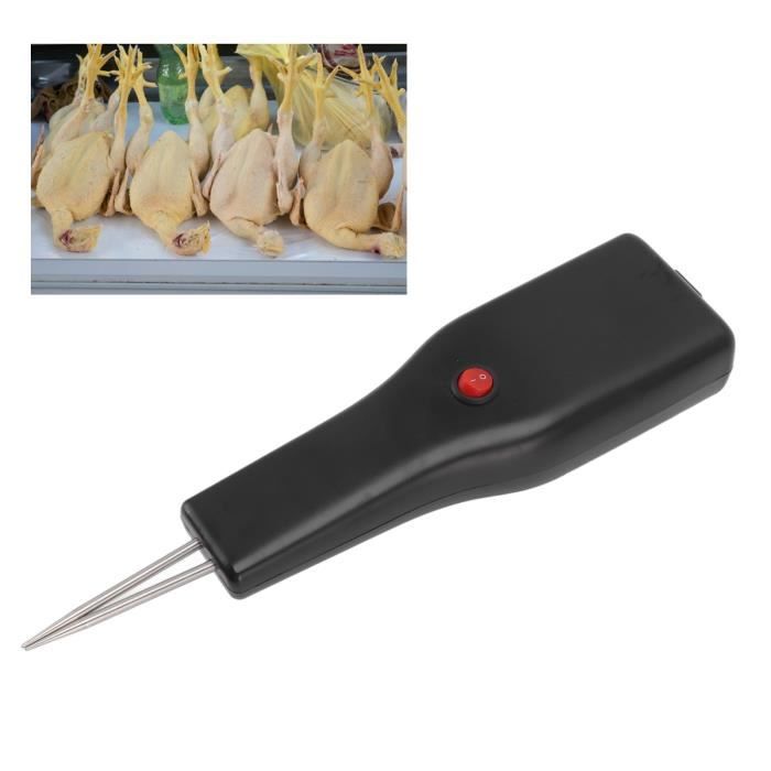 Plumeuse électrique Pour Volaille - Moteur 240 Tr/min - Tête Conique Inox - Pour Poulet, Canard, Oie, Dinde - 12