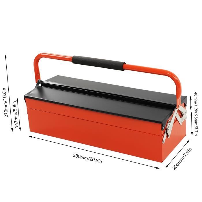 Boîte À Outils, Boîte De Rangement D'Outils Pliante Multifonctionnelle