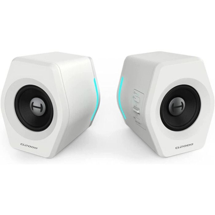 Enceintes Bureau 2.0 - Edifier - G2000 - Bluetooth - RGB - 16 W RMS