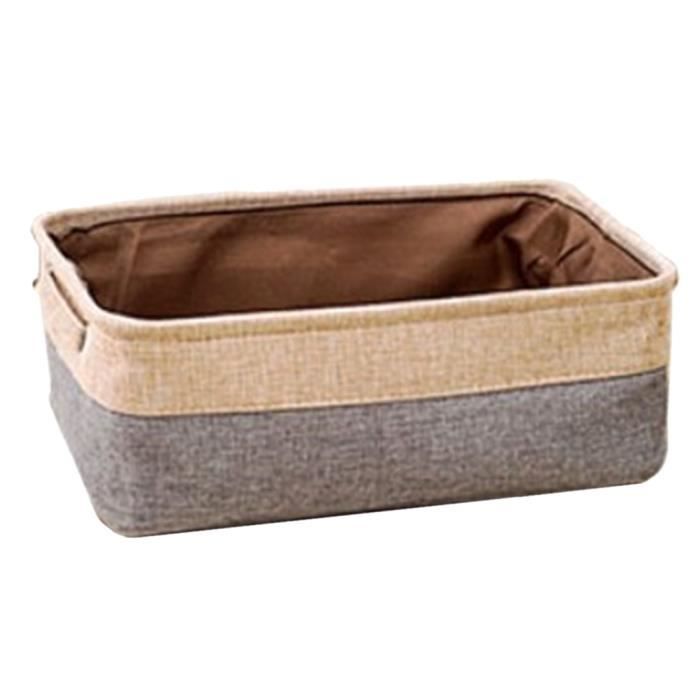 Ciieeo Panier De Rangement Pliable Avec Poignée En Plastique