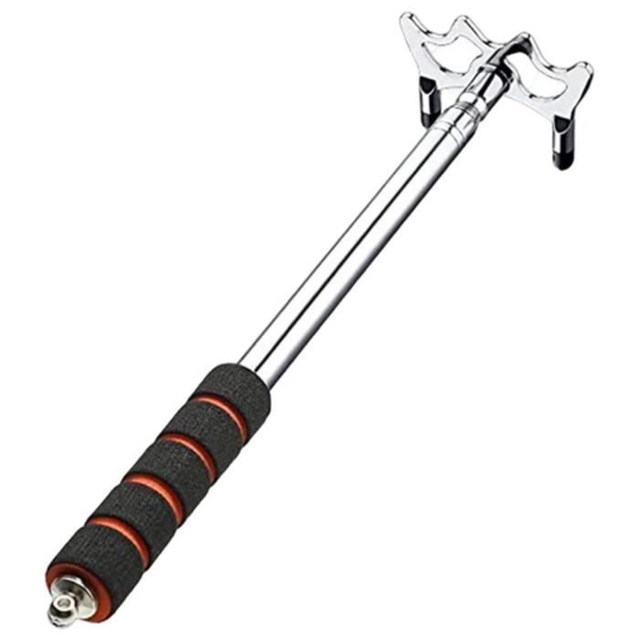 Accessoires pour Table de Billard permettant de Jouer au Bridge sous Tous Les Angles possibles YOMERA Pont de Queue de Billard rétractable avec tête de Pont en Laiton Interchangeable en 3 Versions