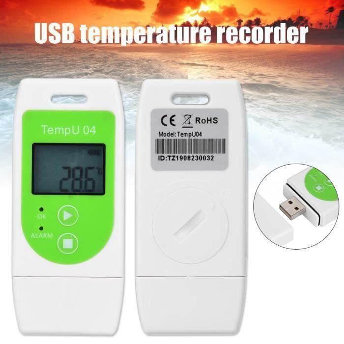 Enregistreur De Données Température & Humidité RC-4 USB - Moniteur Pour Chambre Froide, Serre, Etc.