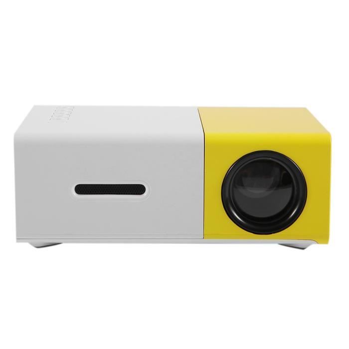 Mini Projecteur Professionnel maison Cinéma LED LCD Full HD1080P YG300