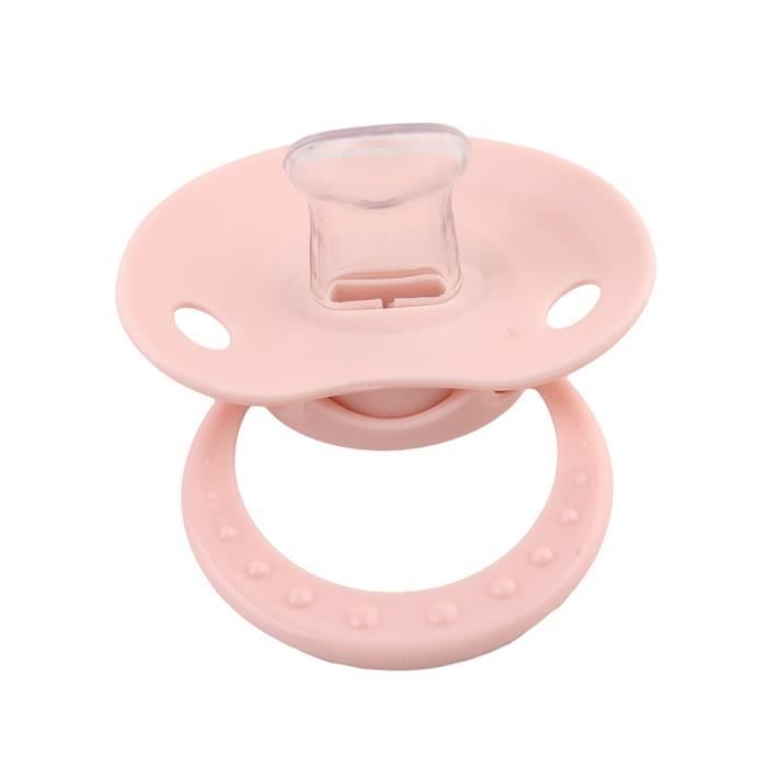 Mignon Tetine Sucette Pour Bebe En Silicone Rose Cdiscount Puericulture Eveil Bebe