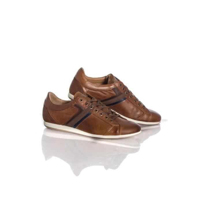 Chaussures Redskins Baskets en cuir Wasek camel marine kaki Cognac -  Cdiscount Chaussures