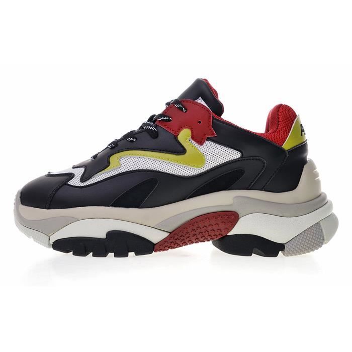 Ash addict cuir femme gris femme | Fanny chaussures