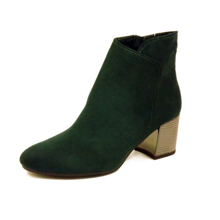 tamaris bottines vertes