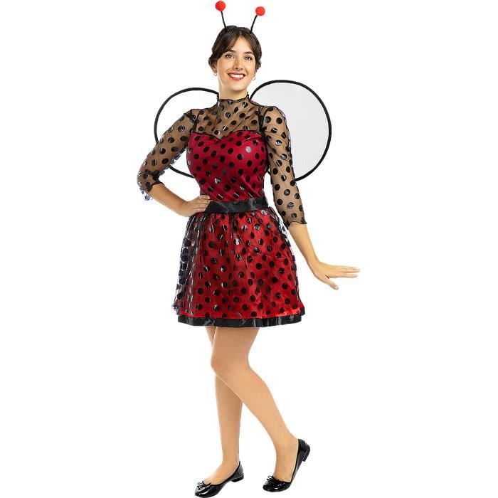 Robe coccinelle femme clearance