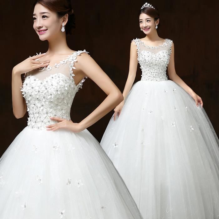 robe blanche 46