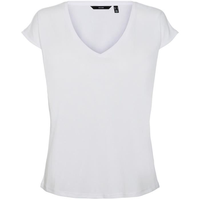 VERO MODA T-shirt - Femme - Bright White
