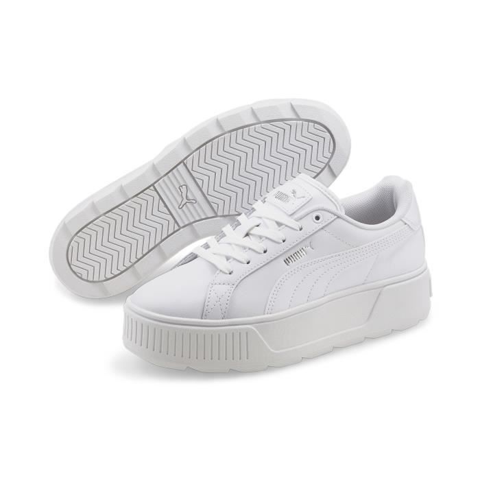 Puma Sneakers femme Puma Karmen - blanc/blanc/argent