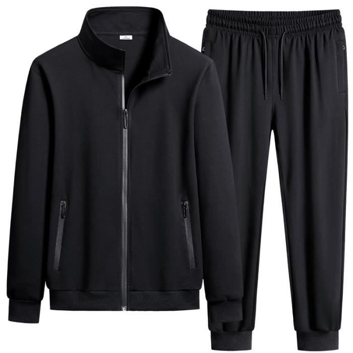 Ensemble de survêtement à col zippé | boohoo