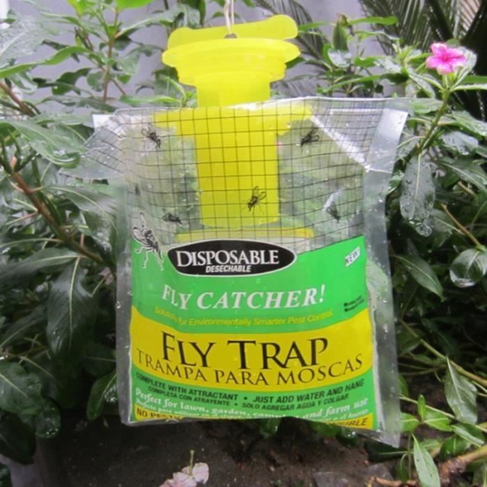 GeeRic Sacs Anti-Mouches D'extérieur, 3 Pièces Attrape-Mouches