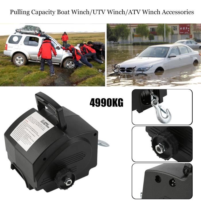Pour DAIWA Pour 2 Trous Bobine Électrique Connecteur Câble pour Treuil