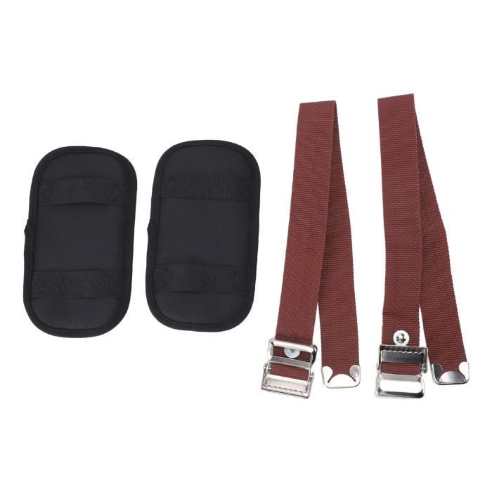 Sangles Jambe Élastiques Cheval Lot De 2 - Mousquetons Pivotants - Pour Couverture Stable Et Transport