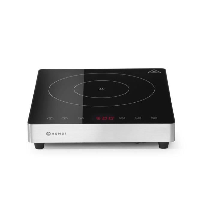 Plaque à Induction HENDI - Écran Tactile, Minuteur, 3500W | Professionnelle, 230V