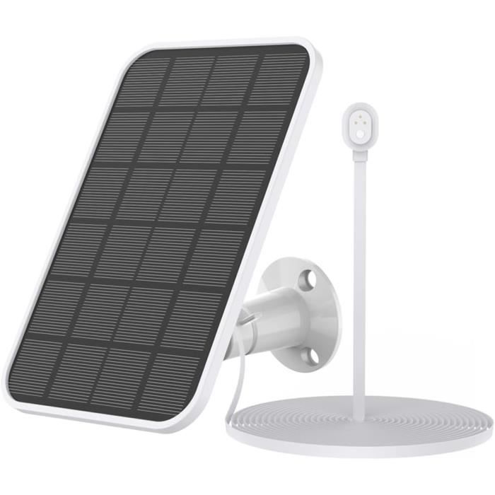 Panneau Solaire Pour Sonnette, Chargeur De Caméra à Panneau Solaire 10