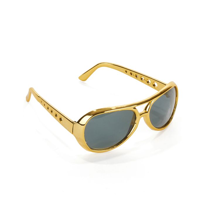 Lunettes Rondes Rétro Père Noël - Argenté - Accessoire Cosplay, Fête, Halloween - Pour Adultes