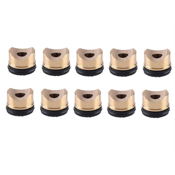 Lot De 4 Bouchons De Valve Pneu En Alliage - Anti-Poussière Décoratif Noir Pour Voiture, Moto