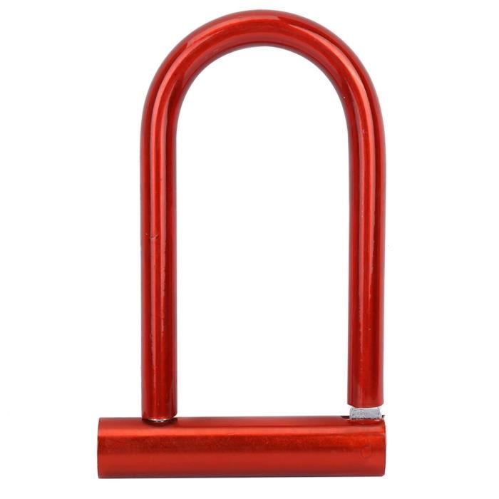 Antivol Vélo En U Master Lock - Acier Trempé Ultra Résistant, Avec Deux Clés (état Correct)