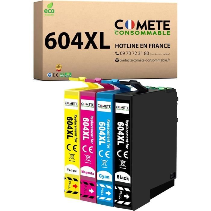 COMETE TN243 - 4 Cartouches Toner Compatibles Brother (1 Noir + 3 Couleurs) Pour DCP-L3550CDW MFC-L3750CDW