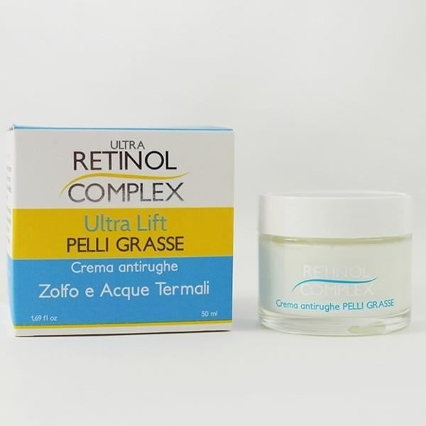 Crema Ultra Lift Pelli Grasse Antirughe Anti Rughe Con Zolfo E Acque ...