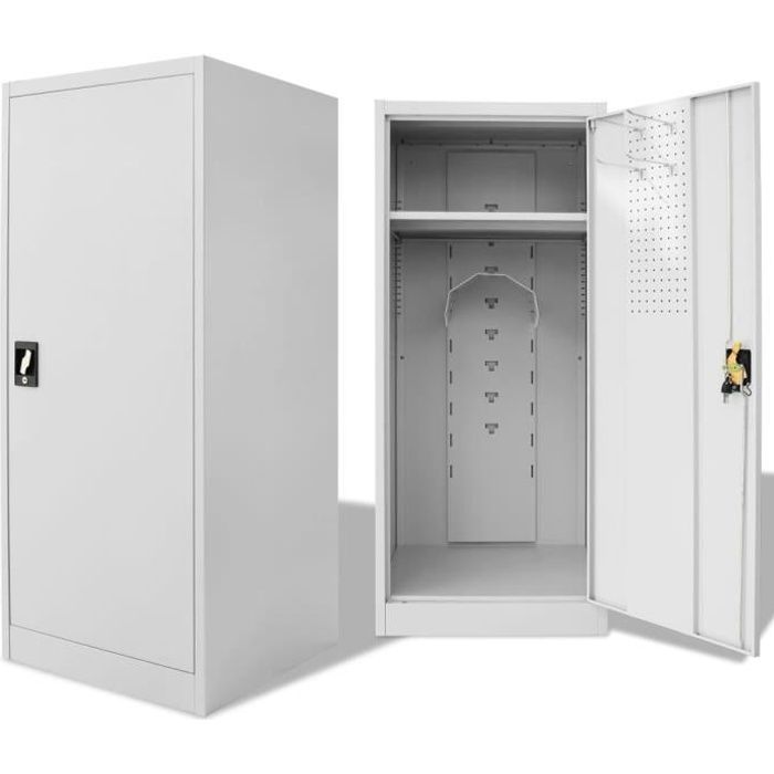 Armoire à selle 60 x 60 x 140 cm 244471 Cdiscount Maison