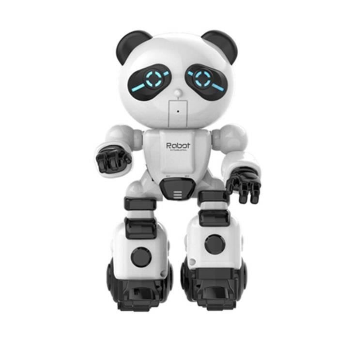 Smuoo Robot Compagnon Avec Lumiere Musique Et Danse Yeux Led Intelligent Robots Jouets Populaires Anniversaire Presente Des Cadeaux Jouet Pour Garcons Filles Des Gamins 3 Ans Plus Robots Jeux Electroniques Pour Enfants