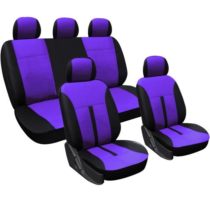 siège auto violet