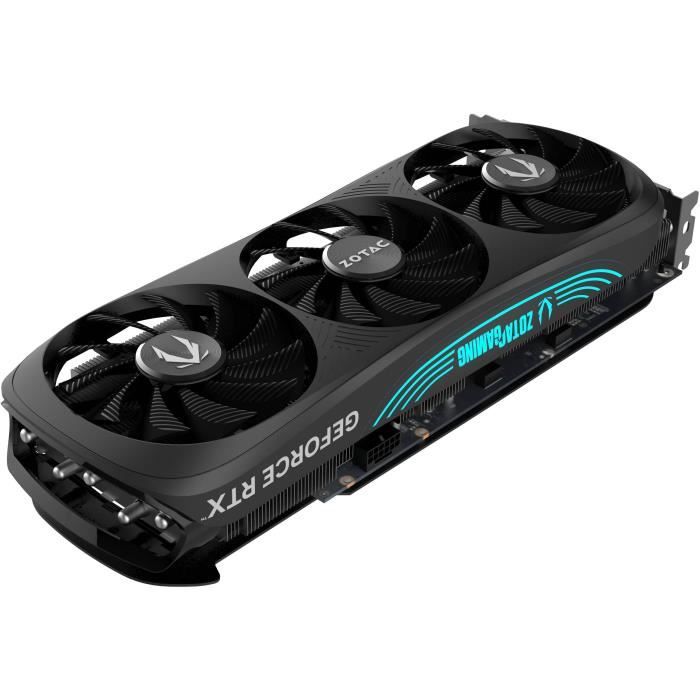 ZOTAC - Carte Graphique - Nvidia GeForce RTX 4070 Ti Super Trinity Black 16Go