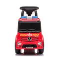 Camion de pompiers Mercedes à enfourcher - Mercedes - Rouge - Pour enfants de 12 mois à 3 ans-1