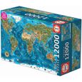 Puzzle Merveilles du monde - EDUCA - 12000 Pièces - 214 x 157 cm-1