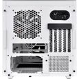 Thermaltake Divider 200 TG Snow Micro-tour Boîtier PC blanc 2 ventilateurs pré-installés, fenêtre latérale, filtre anti-1