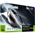ZOTAC - Carte Graphique - Nvidia GeForce RTX 4070 Ti Super Trinity Black 16Go-1