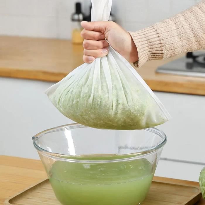 Acheter Sac filtrant en maille de cuisine, 1 pièce, 100/200/300 mailles,  sacs en tissu filtrant en Nylon de qualité alimentaire