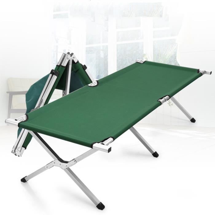Lit De Camping GreenWild Pro Extra Large – Pliable, Léger, Naturehike, 7075 Aluminium