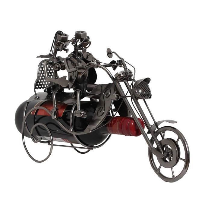 Sculpture Vin Design Porte-Bouteille Vin Décoratif BRUBAKER Sculpture Vin Design Porte-Bouteille Vin Décoratif BRUBAKER