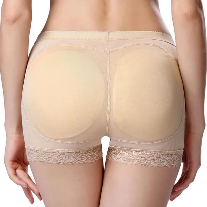 Dentelle Culotte Push Up Femme Slips Hanche Monte Fesse Butt Lifter Invisible Sous Vetements Tummy Panty Controle du Ventre Shaper Beige Cdiscount Pret a Porter