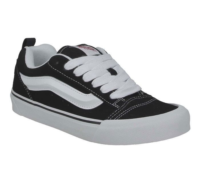 Chaussures Vans Knu Skool Unisex Noir VN0009QC6BT Lacets Textile Noir Cdiscount Chaussures