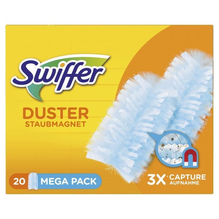 Recharge Swiffer Duster - 40 pièces - Recharge lingettes anti