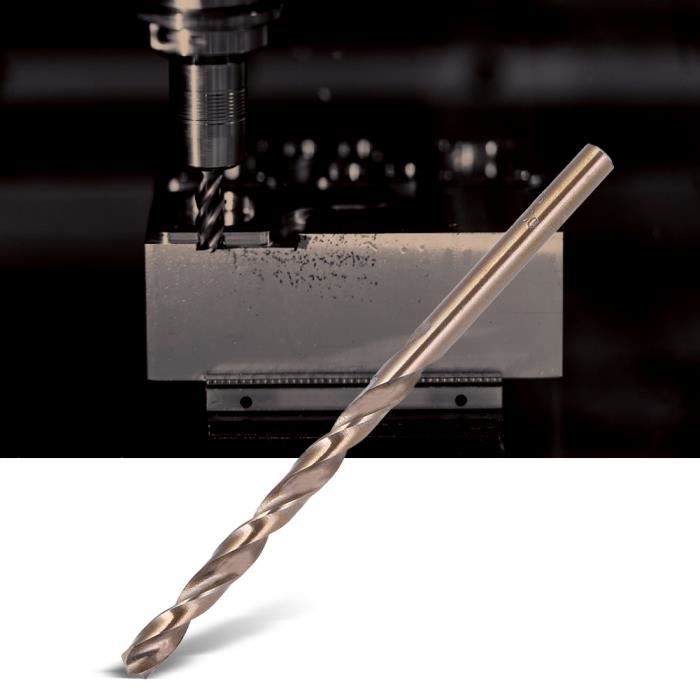 CoCud Extra Longue Torsion Perceuse èches 12 X 250 Haut Vitesse Acier Droit Tige Torsion