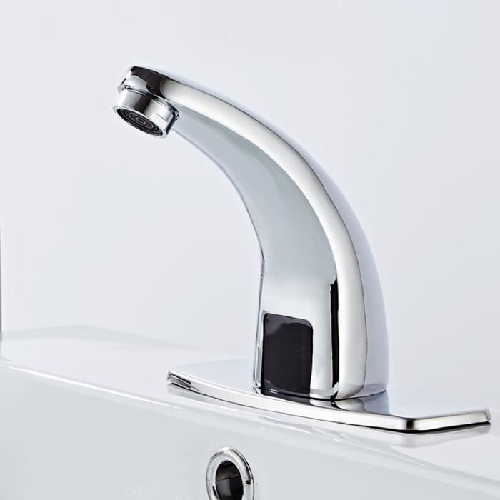Robinet à Capteur Infrarouge Automatique - Pour Cuisine Ou Salle De Bains - Sans Contact, Économie D'Eau - Alimentation Piles AA