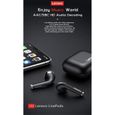 Écouteurs sans fil Lenovo LivePods LP2 Bluetooth 5.0 - Noir-2